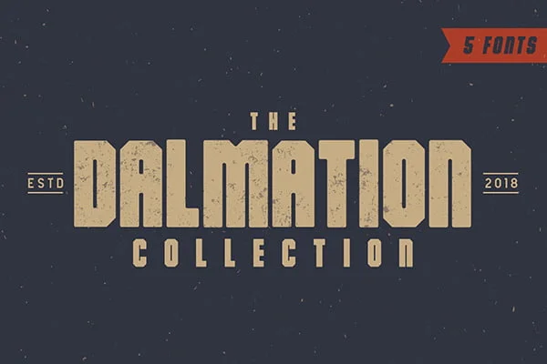 Dalmation Vintage Font