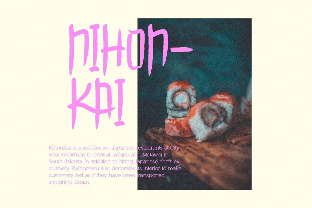 Momo Japanese Font | FactoryType