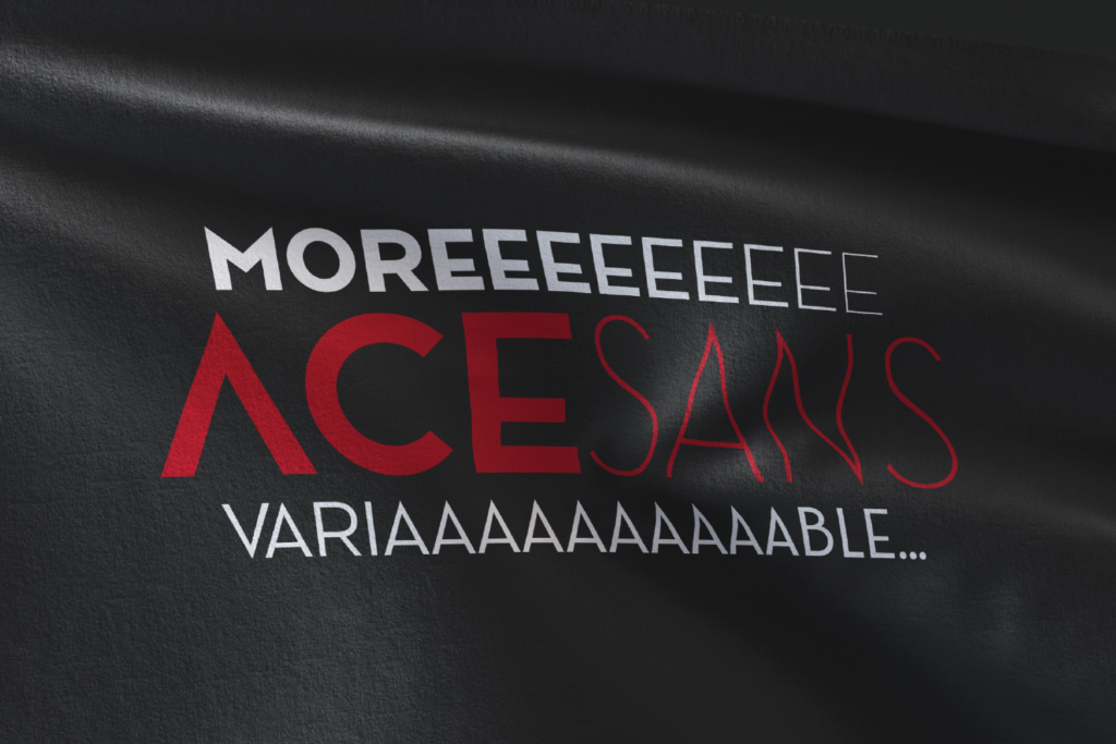 Ace Sans – Variable