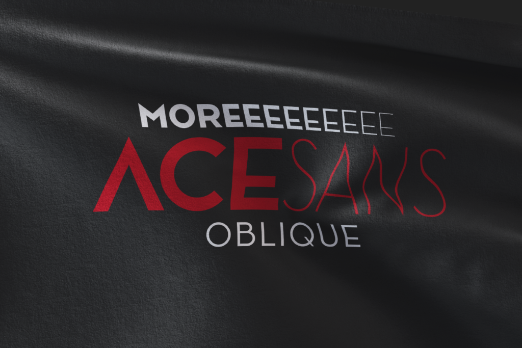 Ace Sans Oblique