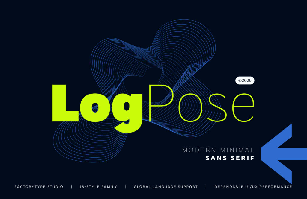 LogPose – 18 Fonts